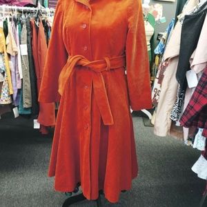 Vintage corduroy fall coat